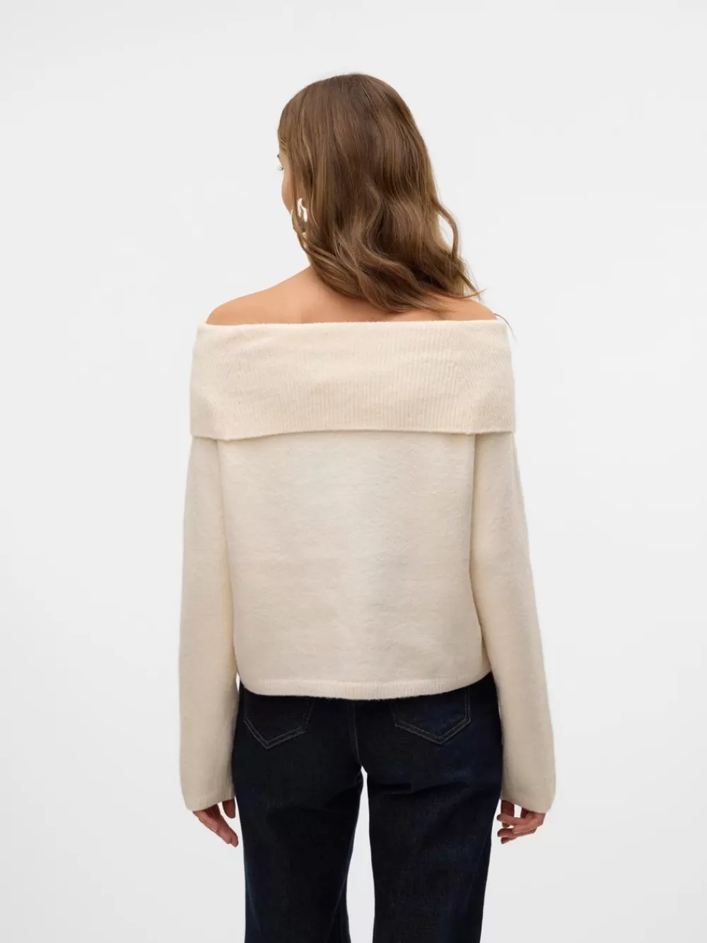 VERO MODA VMBOOM Neulepuserot Birch Hot