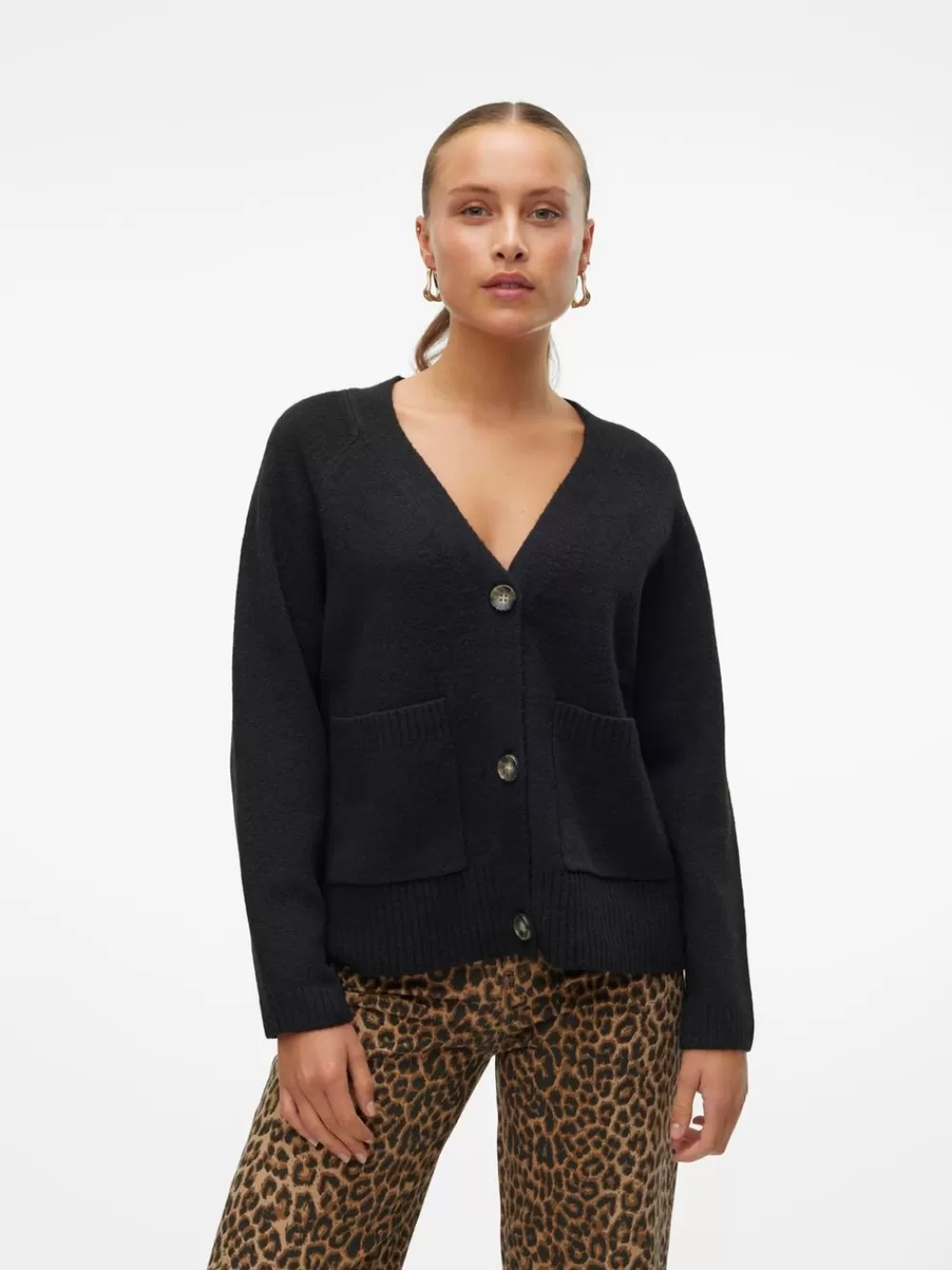 VERO MODA VMBOOM Neuletakit Black Outlet