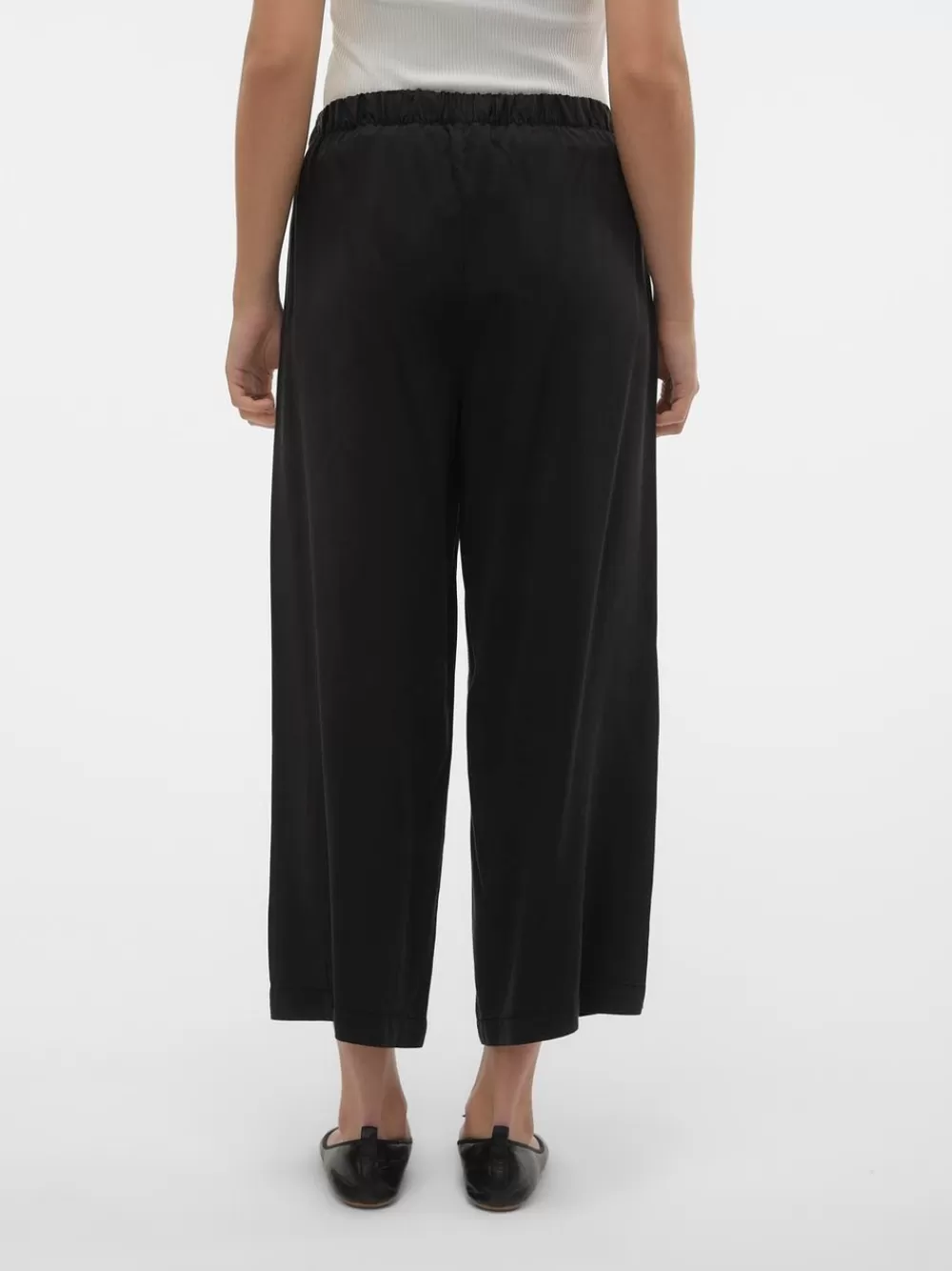 VERO MODA VMBREE Normaali vyötärö Culotte-housut Black Denim New