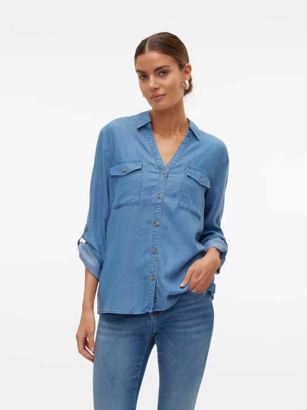 VERO MODA VMBREE Paidat Medium Blue Denim Outlet
