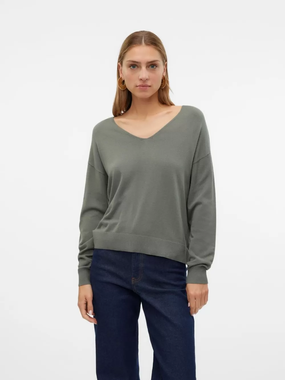 VERO MODA VMBREEZE Neulepuserot Balsam Green Sale