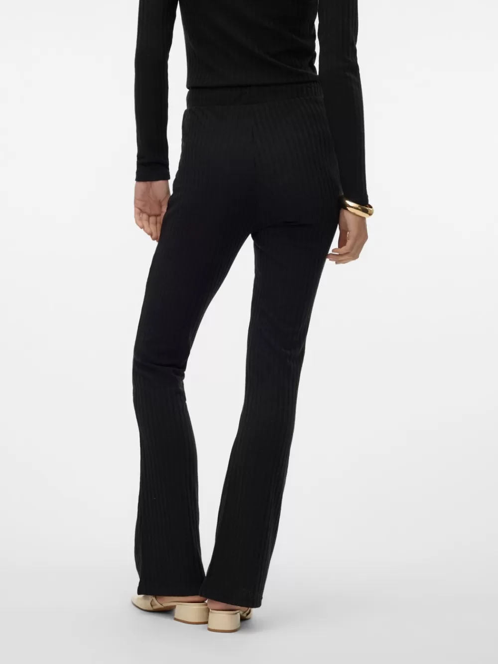 VERO MODA VMBRITT Korkea vyötärö Housut Black New