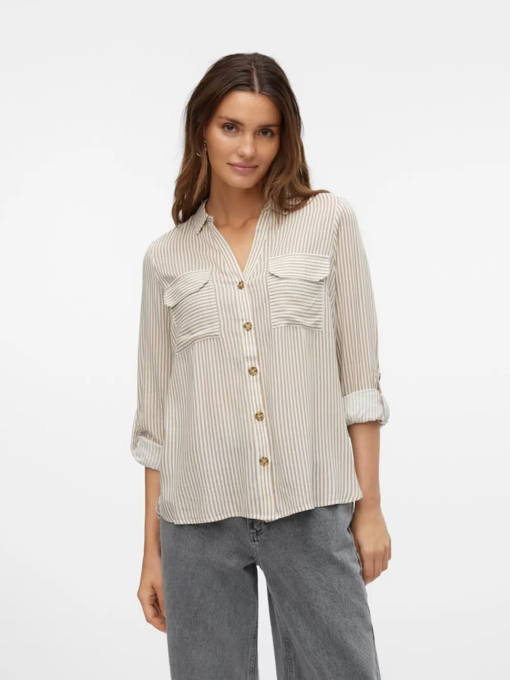 VERO MODA VMBUMPY Paidat Silver Mink Online