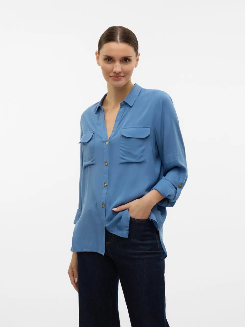 VERO MODA VMBUMPY Paidat China Blue Cheap