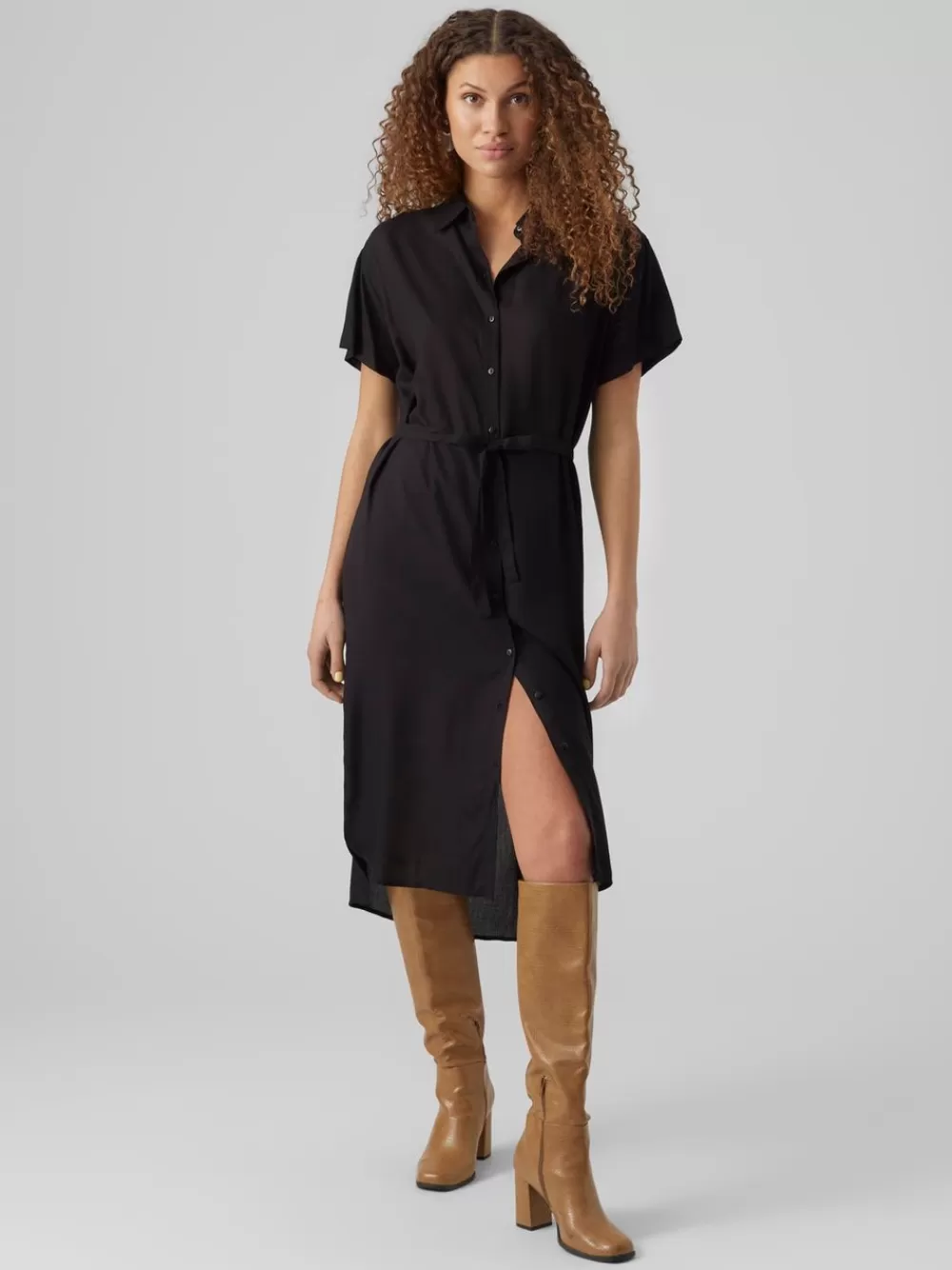 VERO MODA VMBUMPY Pitkä mekko Black New