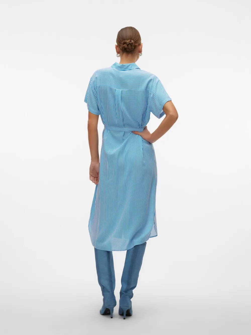VERO MODA VMBUMPY Pitkä mekko Ibiza Blue Clearance