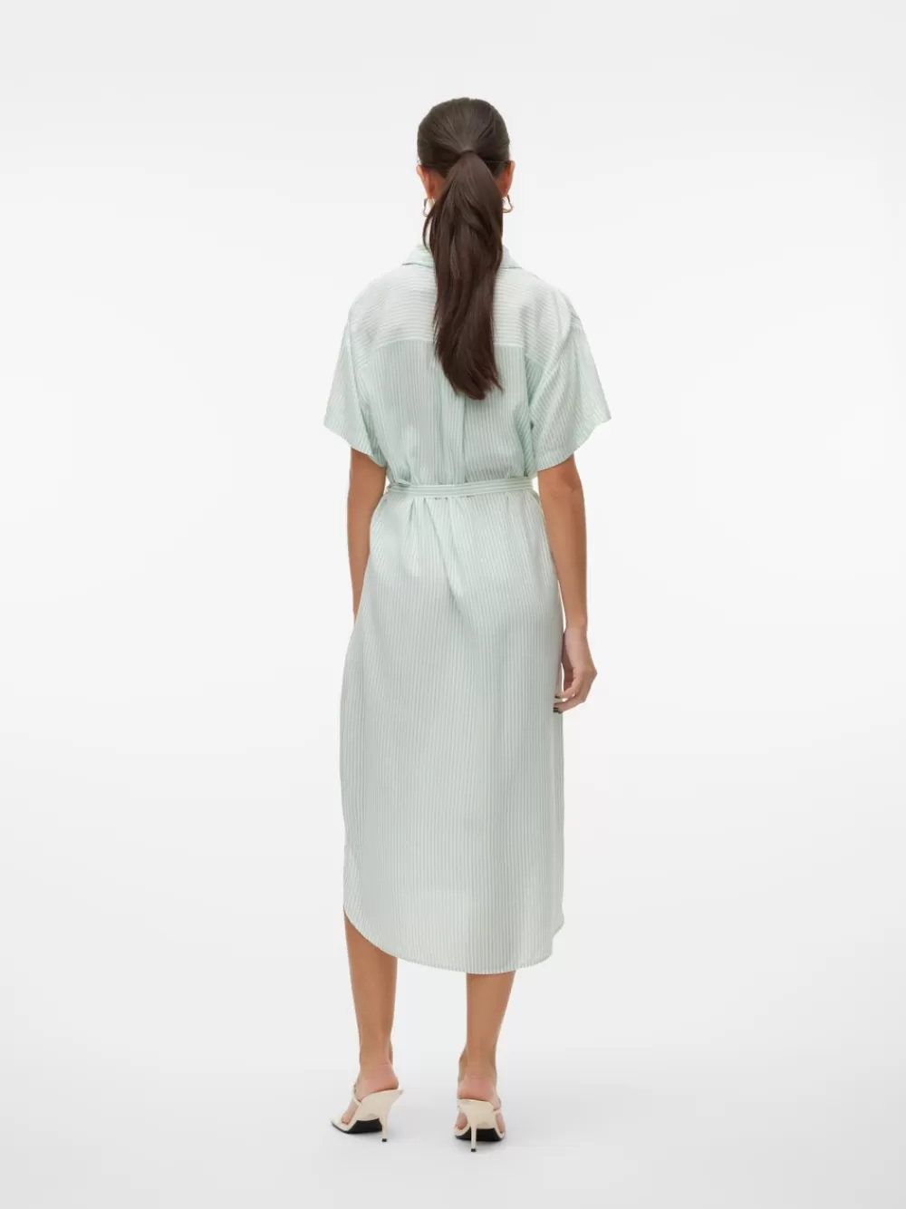 VERO MODA VMBUMPY Pitkä mekko Silt Green Hot