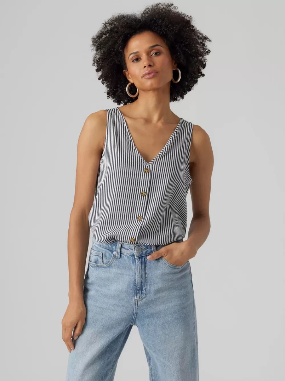 VERO MODA VMBUMPY Topit Snow White Flash Sale
