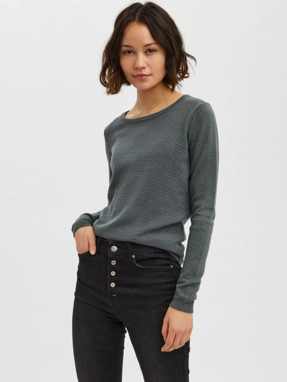 VERO MODA VMCARE Neulepuserot Balsam Green New