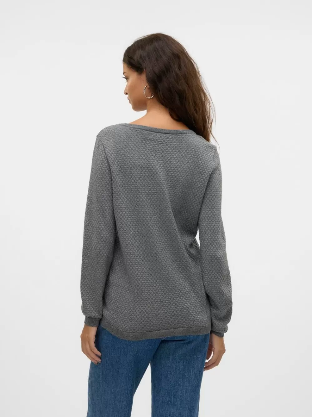 VERO MODA VMCARE Neulepuserot Medium Grey Melange Flash Sale