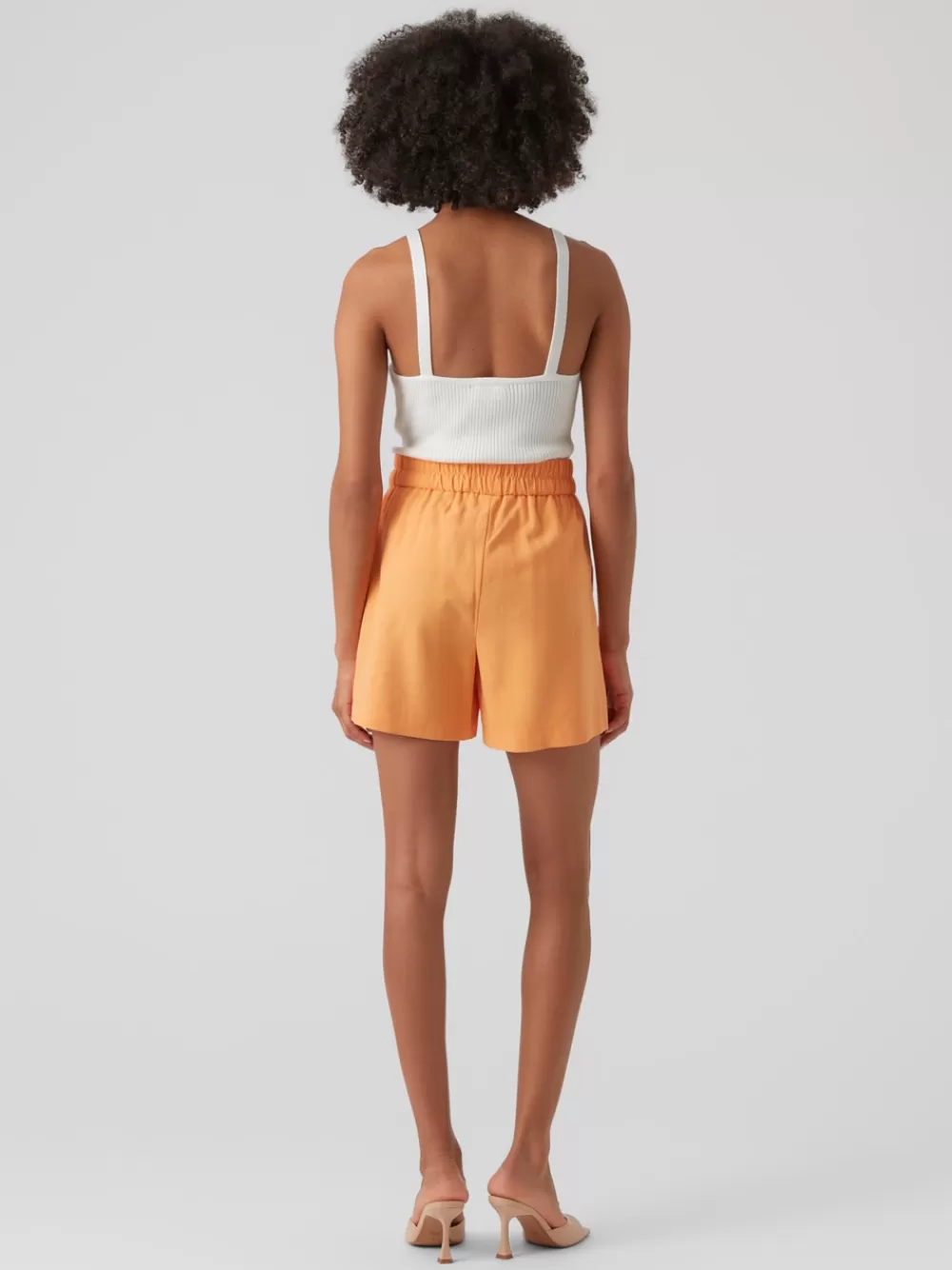 VERO MODA VMCARMEN Shortsit Mock Orange Clearance