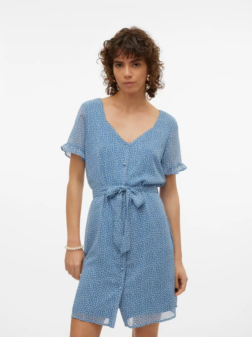 VERO MODA VMCARO Lyhyt mekko Coronet Blue New