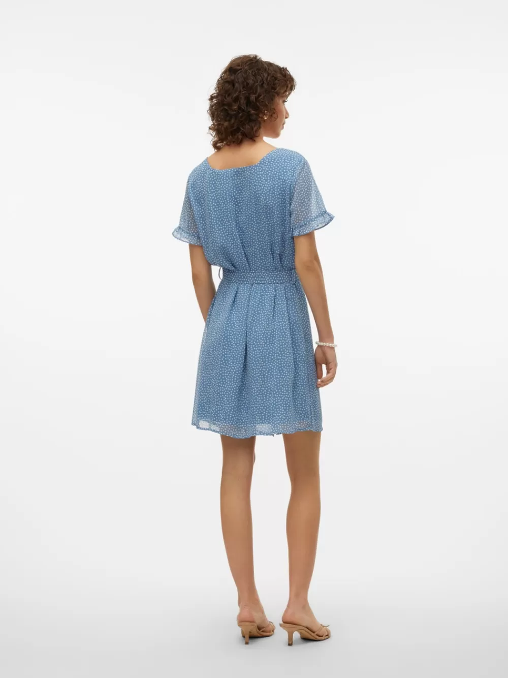 VERO MODA VMCARO Lyhyt mekko Coronet Blue New