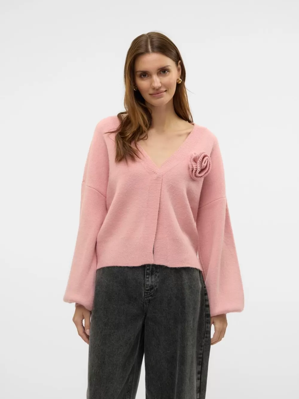 VERO MODA VMCARRIE Neuletakit Pink Nectar Fashion
