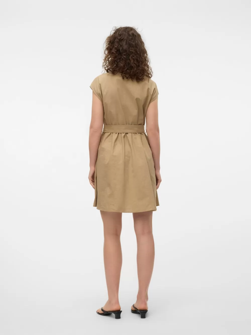 VERO MODA VMCASSIE Lyhyt mekko Silver Mink Fashion