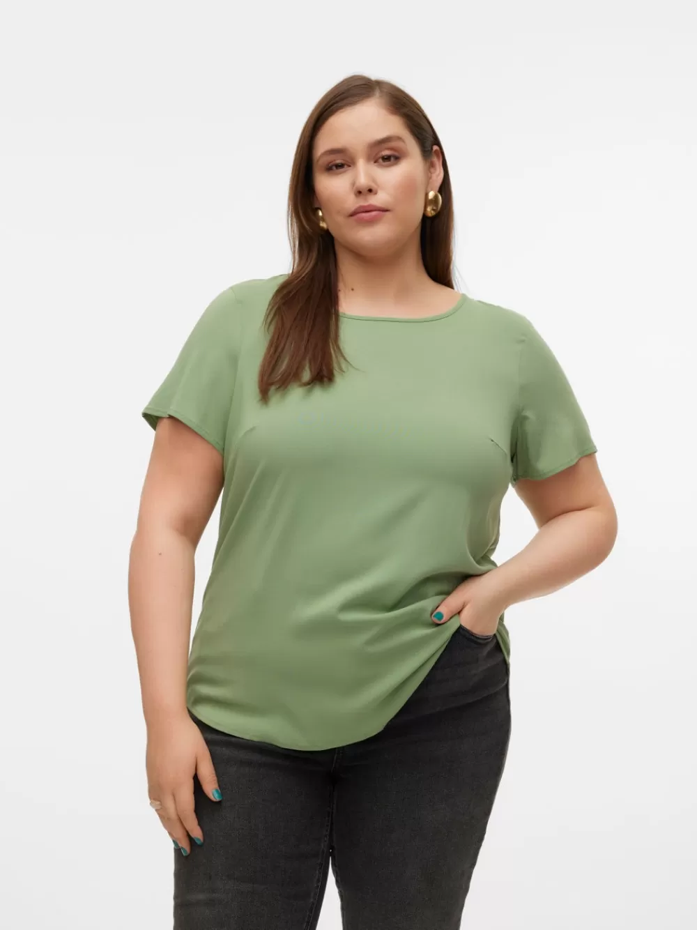 VERO MODA VMCBELLA Topit Hedge Green Online