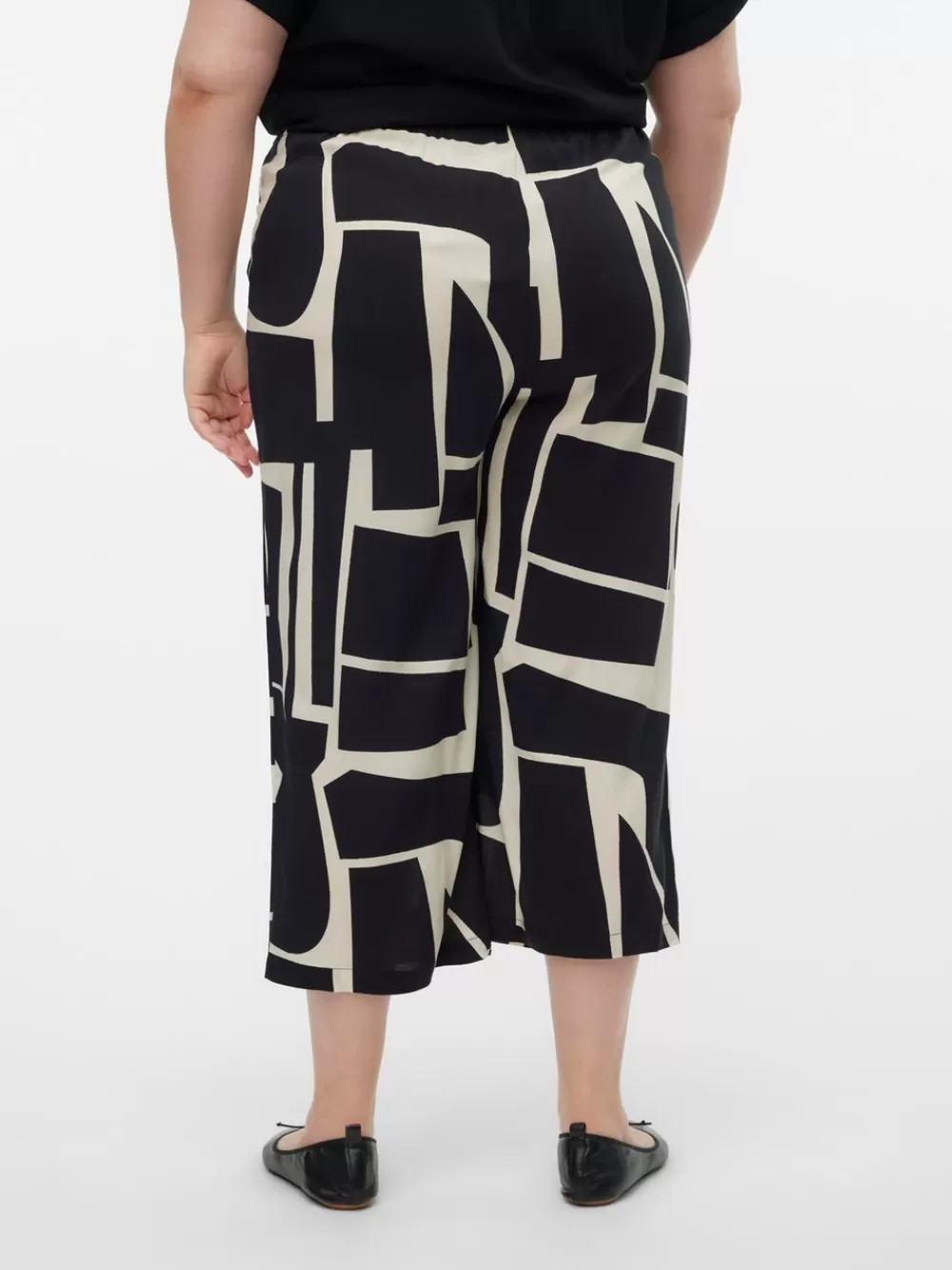 VERO MODA VMCEASY Korkea vyötärö Culotte-housut Black Shop