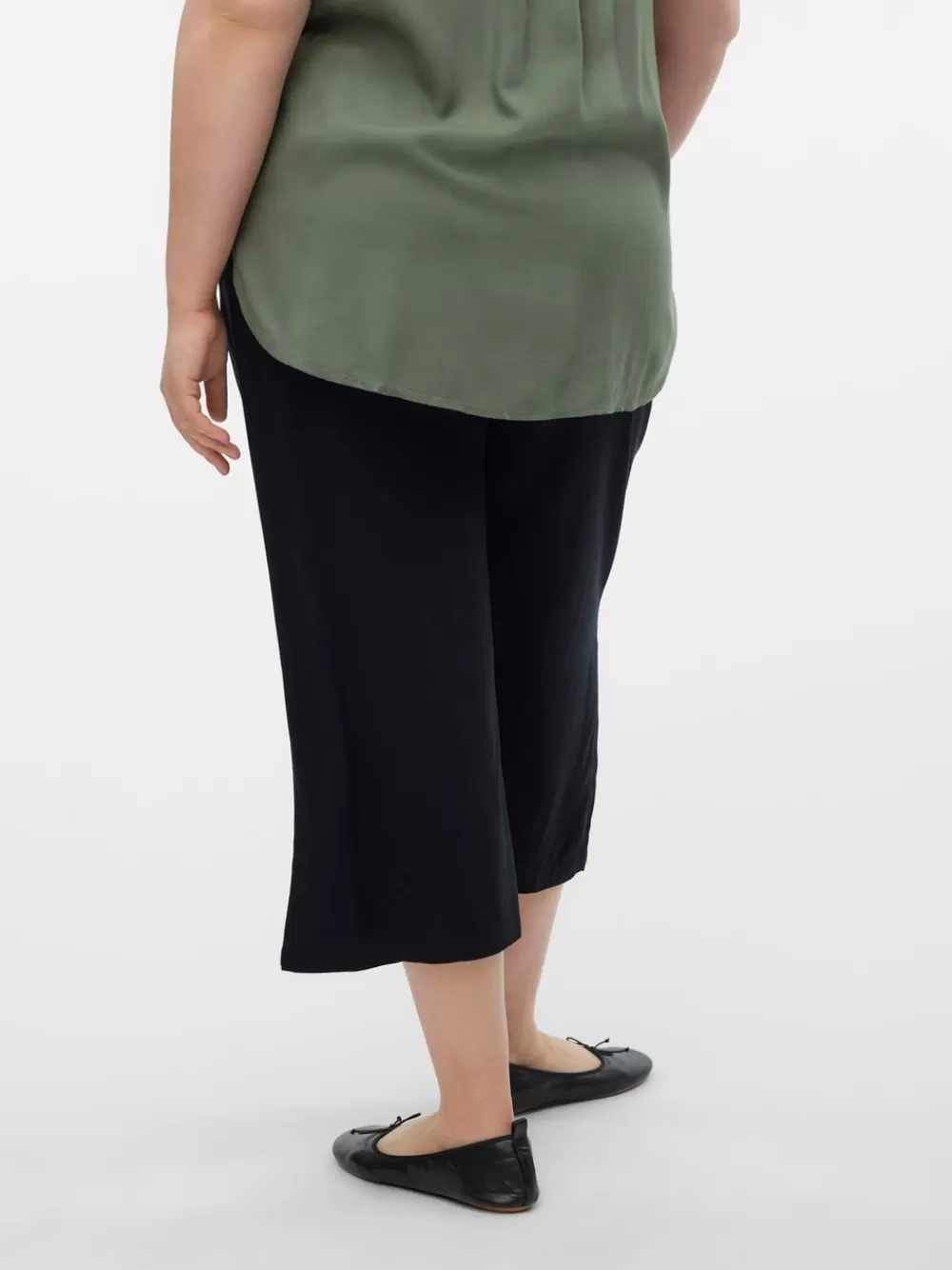 VERO MODA VMCEASY Korkea vyötärö Culotte-housut Black New