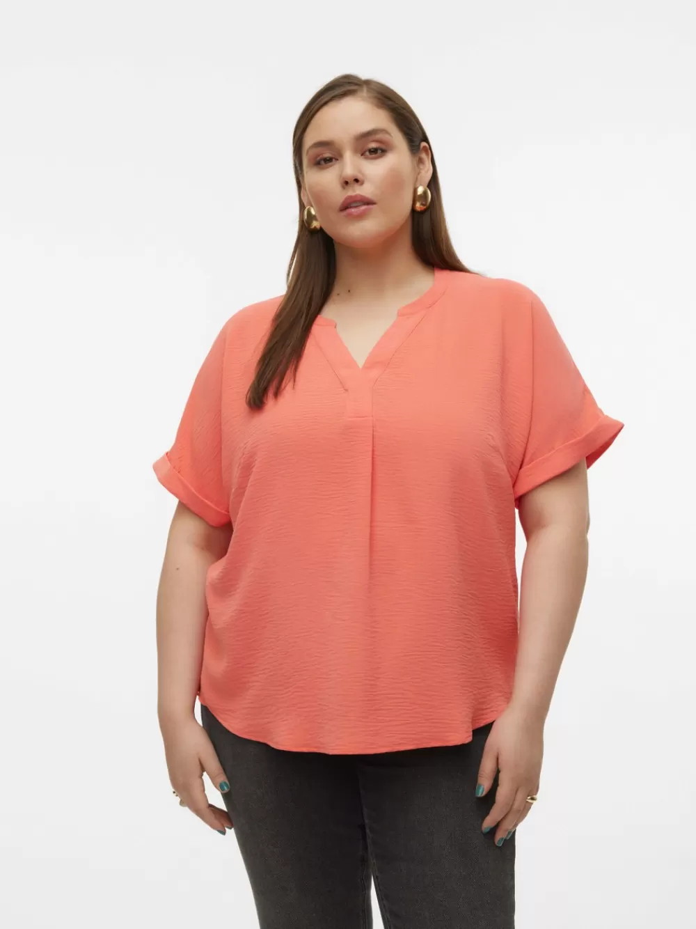 VERO MODA VMCELVA Topit Georgia Peach Cheap