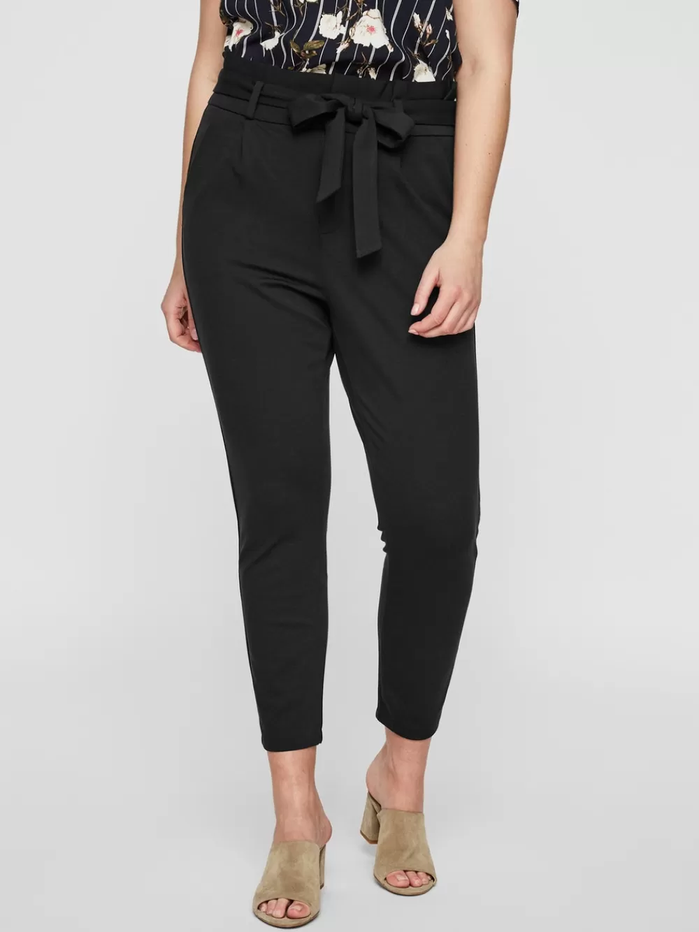 VERO MODA VMCEVA Korkea vyötärö Housut Black Online