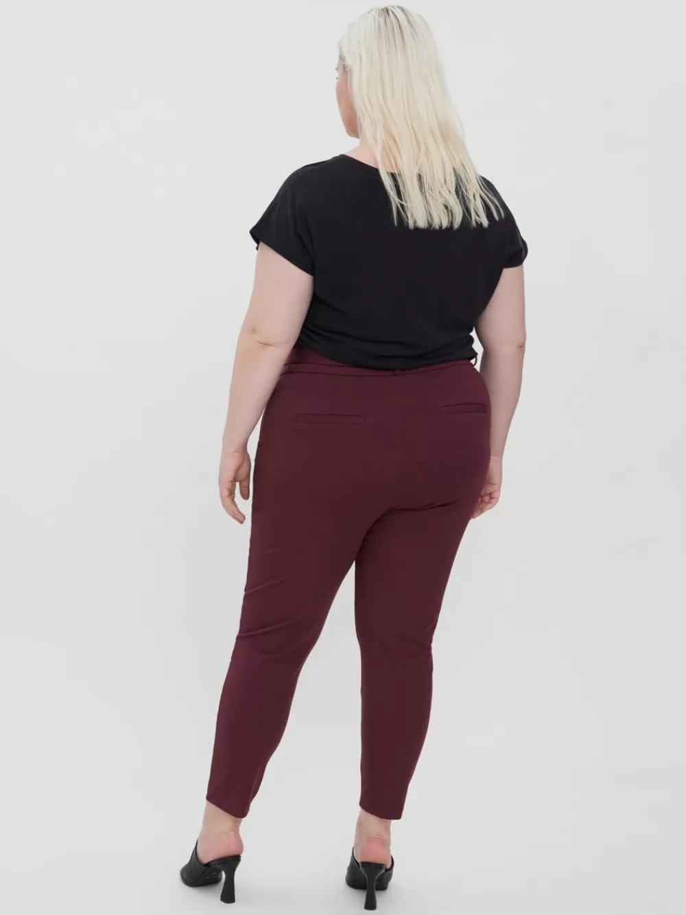 VERO MODA VMCEVA Korkea vyötärö Housut Port Royale New