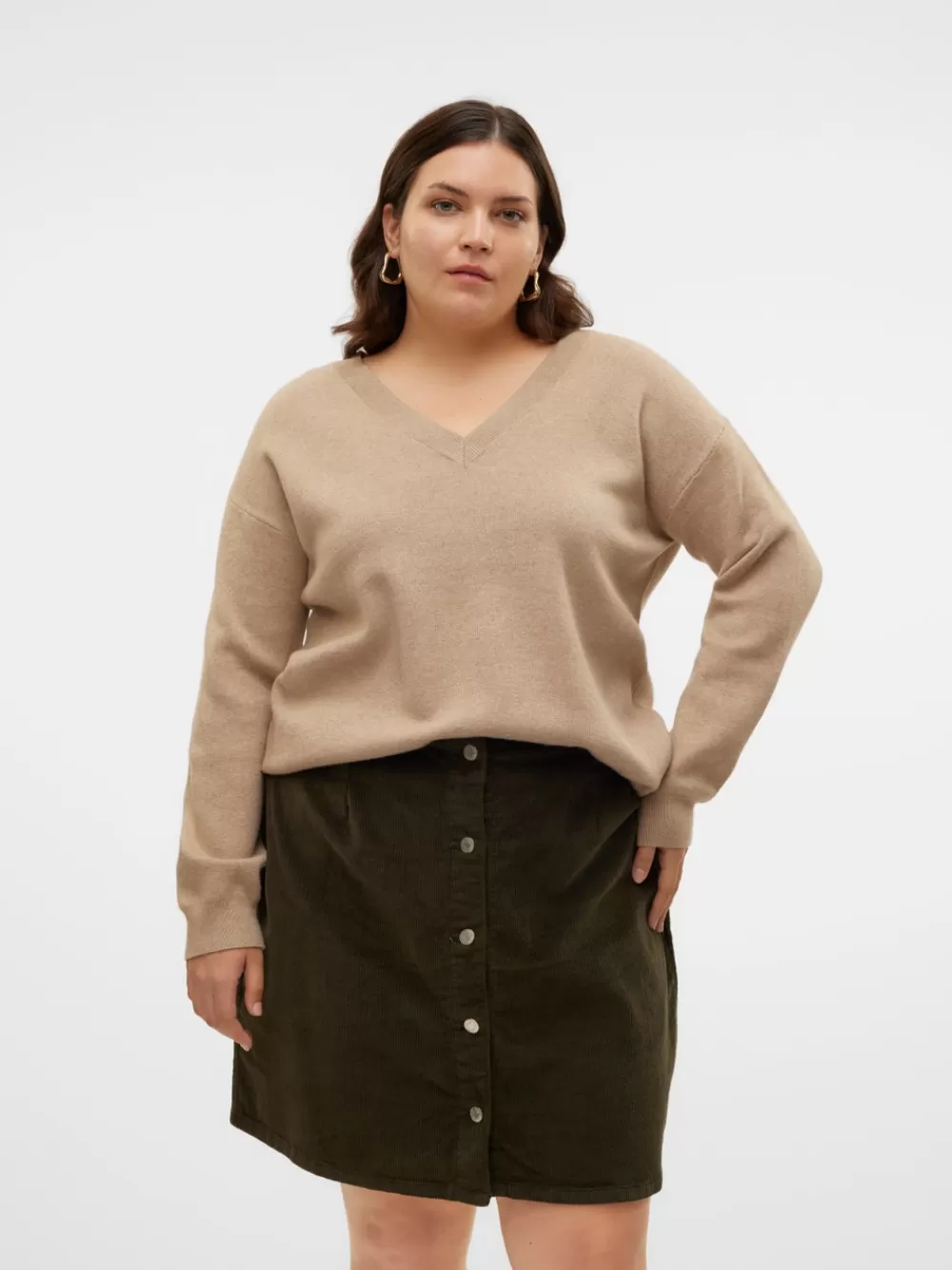 VERO MODA VMCGOLD Neulepuserot Silver Mink Discount