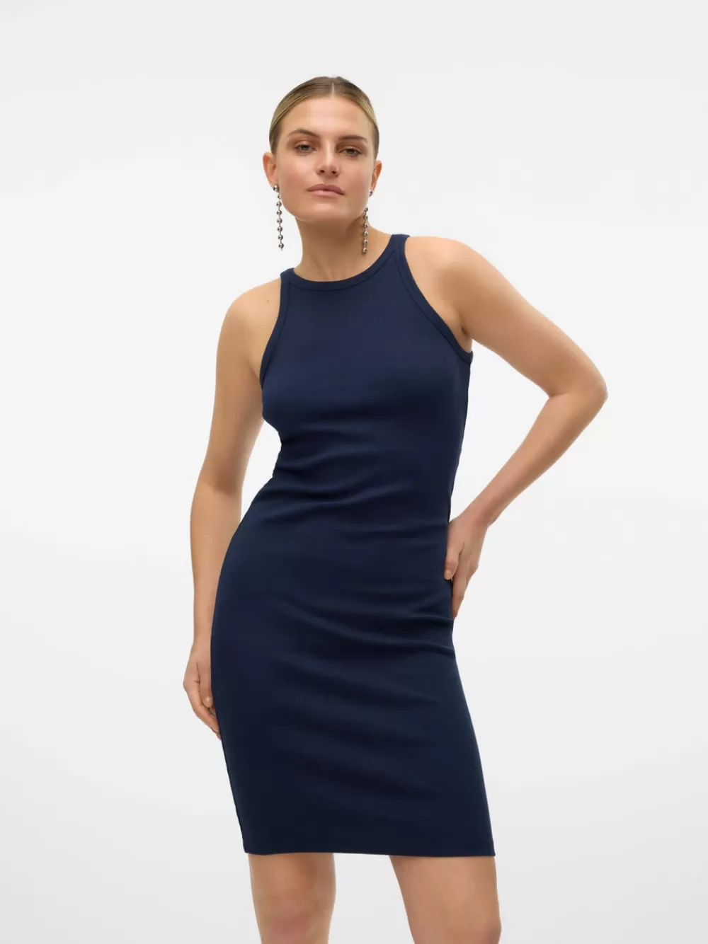 VERO MODA VMCHLOE Lyhyt mekko Navy Blazer Discount