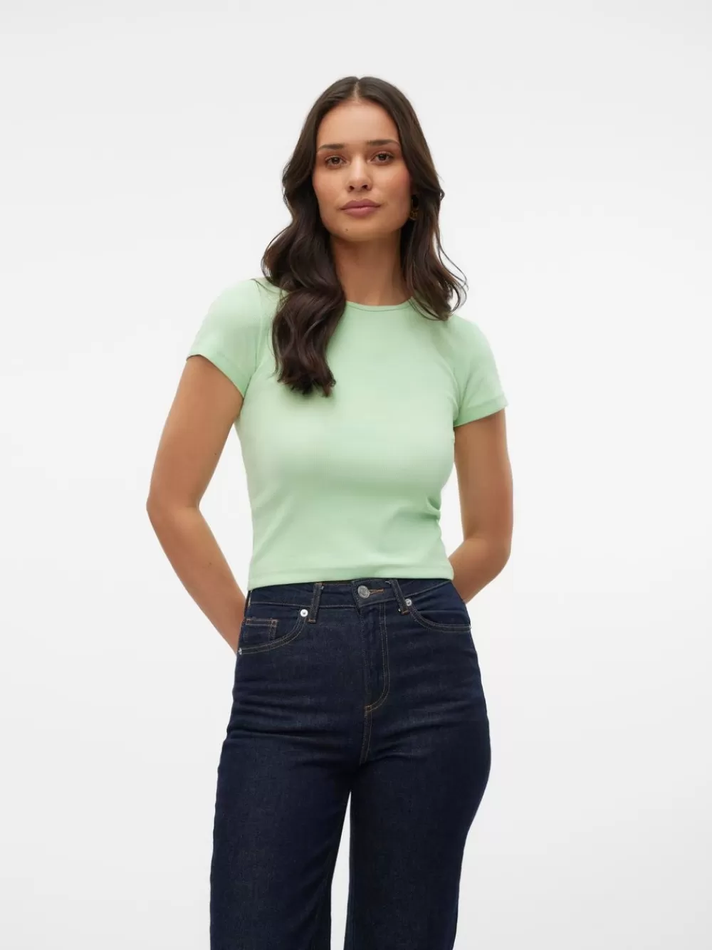 VERO MODA VMCHLOE T-paidat Pastel Green Cheap