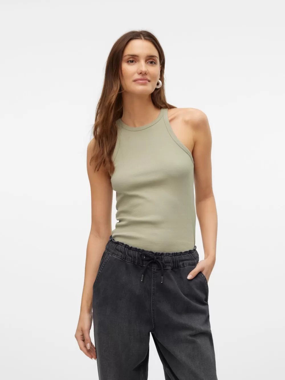 VERO MODA VMCHLOE T-paidat Seagrass Best Sale