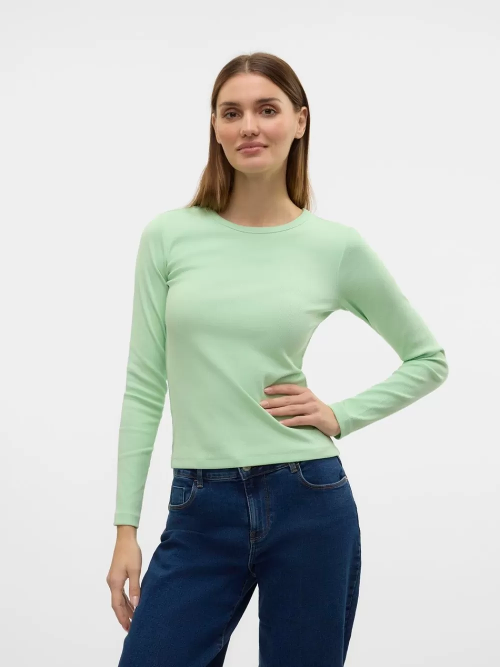 VERO MODA VMCHLOE T-paidat Pastel Green Cheap