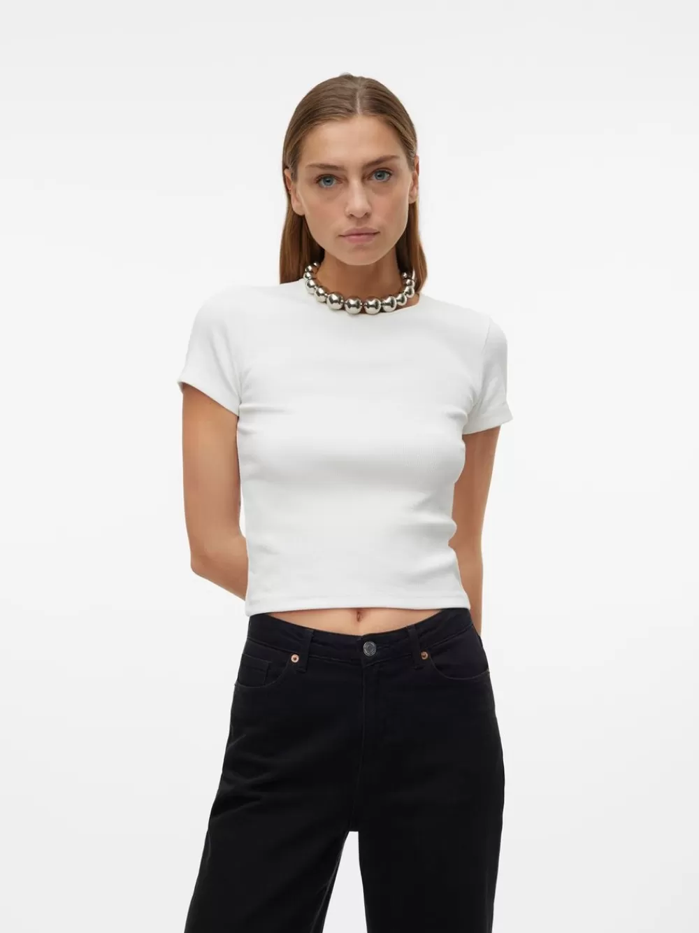 VERO MODA VMCHLOE T-paidat Snow White Clearance