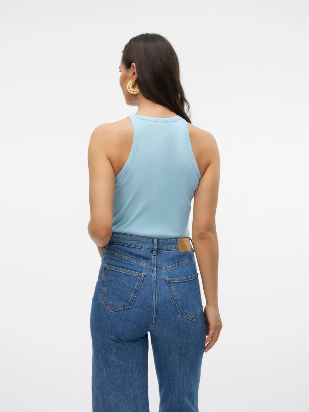 VERO MODA VMCHLOE T-paidat Cool Blue Best Sale