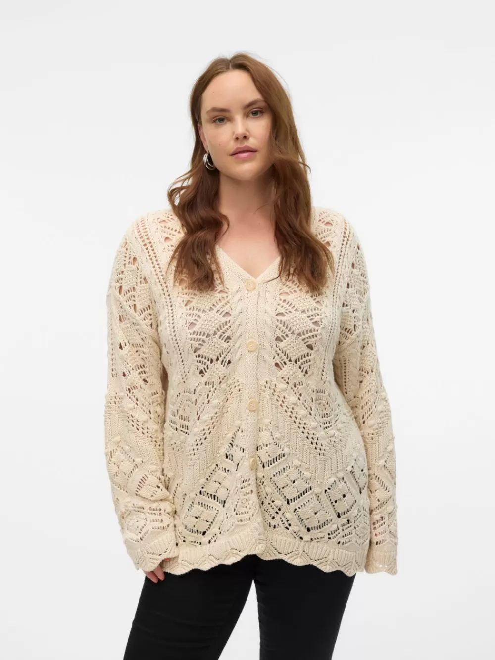 VERO MODA VMCKENIA Neuletakit Birch Hot