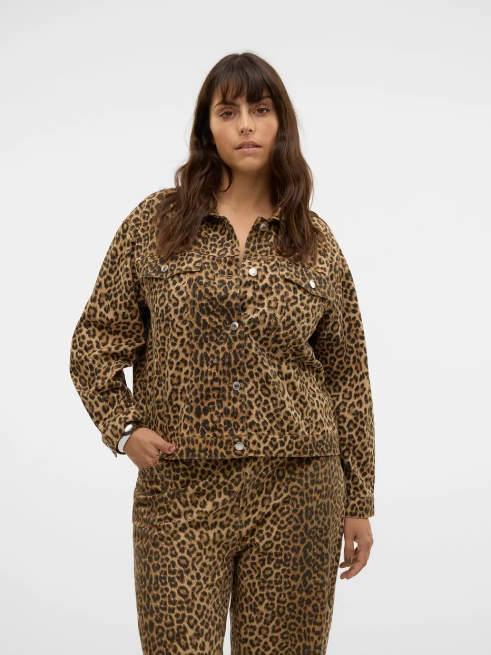 VERO MODA VMCLTALLULAH Farkkutakki Silver Mink Fashion