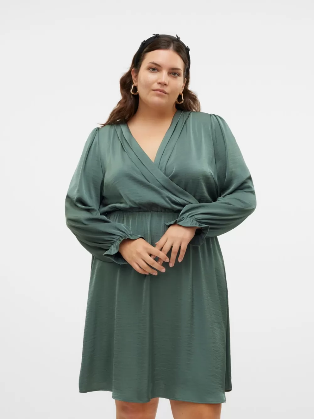 VERO MODA VMCMARY Lyhyt mekko Dark Forest Cheap