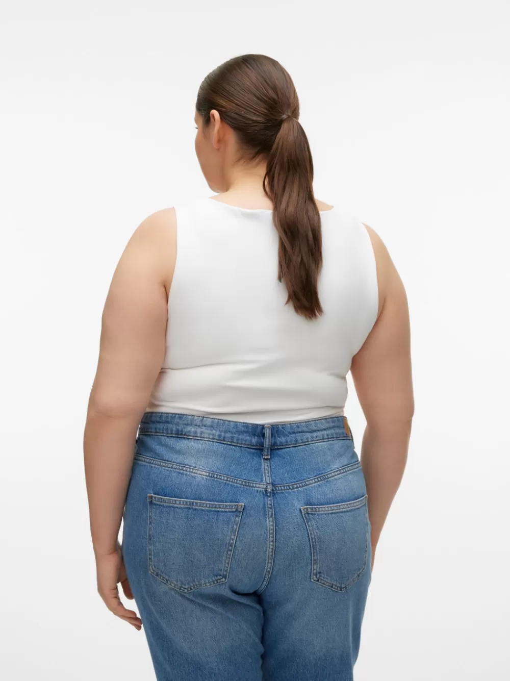 VERO MODA VMCMILLION Topit Bright White Hot
