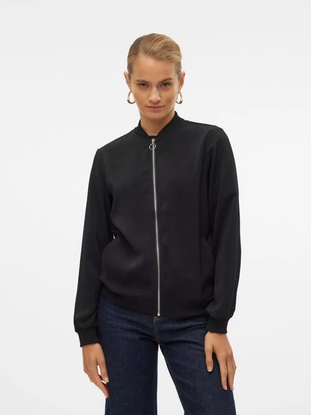 VERO MODA VMCOCO Lämpimät pilottitakit Black Discount