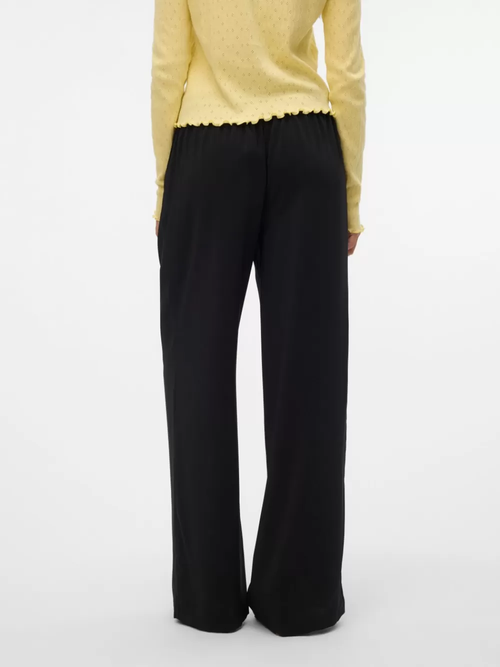 VERO MODA VMCOCO Normaali vyötärö Housut Black Clearance