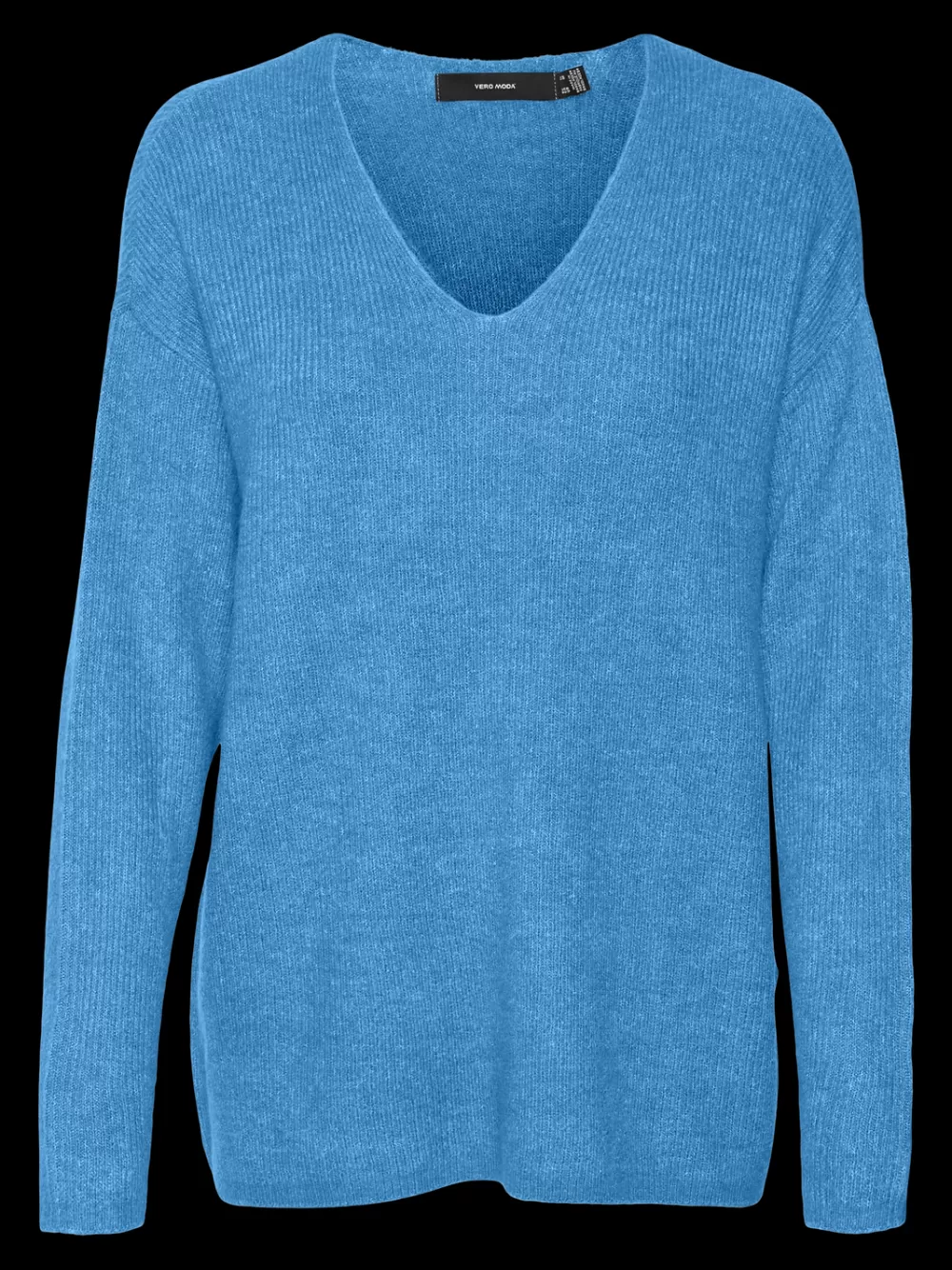 VERO MODA VMCREWLEFILE Neulepuserot Azure Blue Store