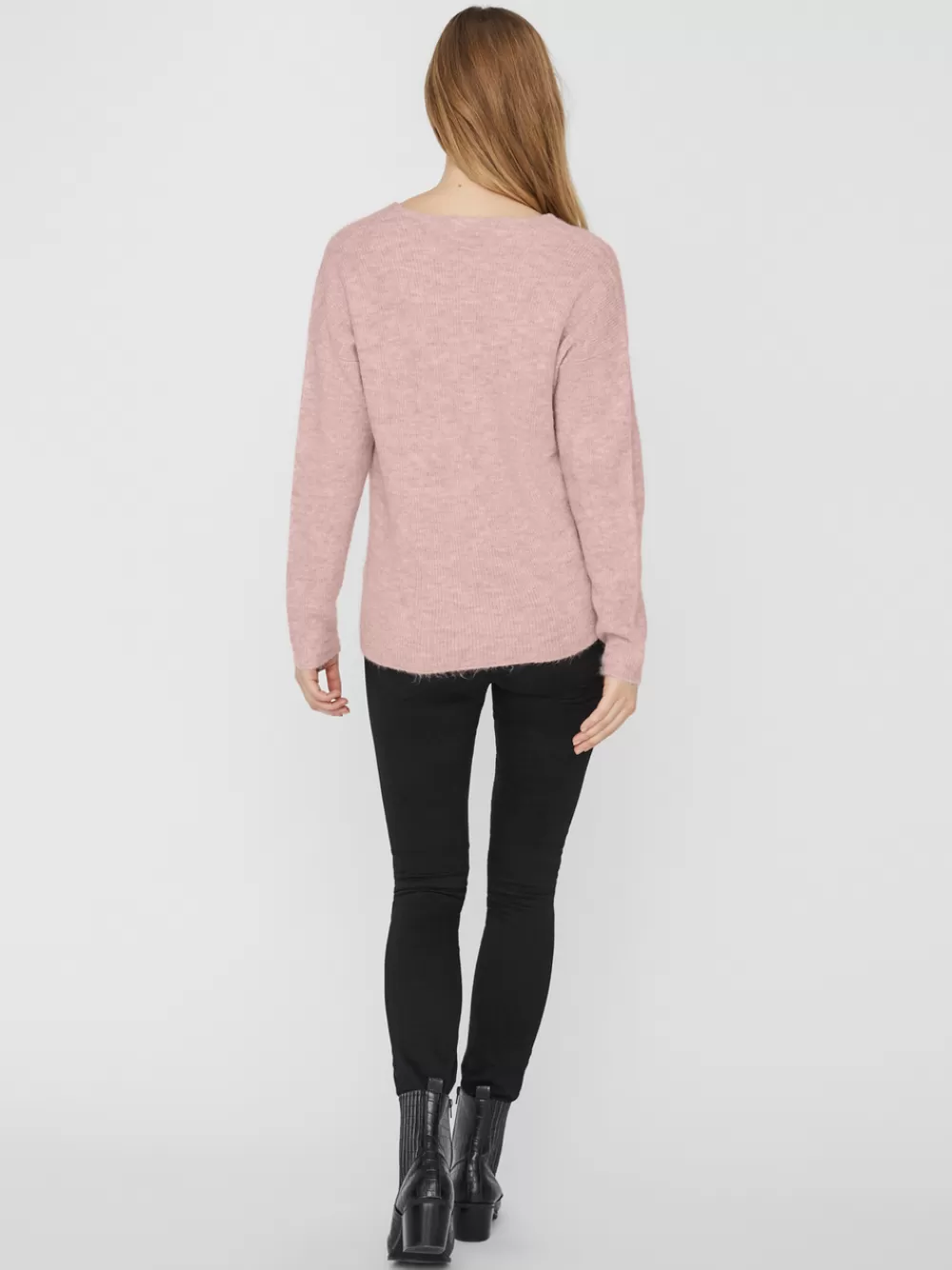 VERO MODA VMCREWLEFILE Neulepuserot Sepia Rose New