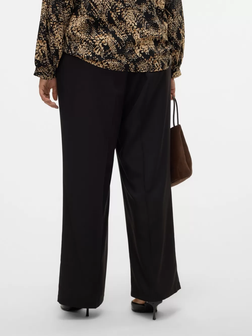 VERO MODA VMCRITA Normaali vyötärö Housut Black Clearance
