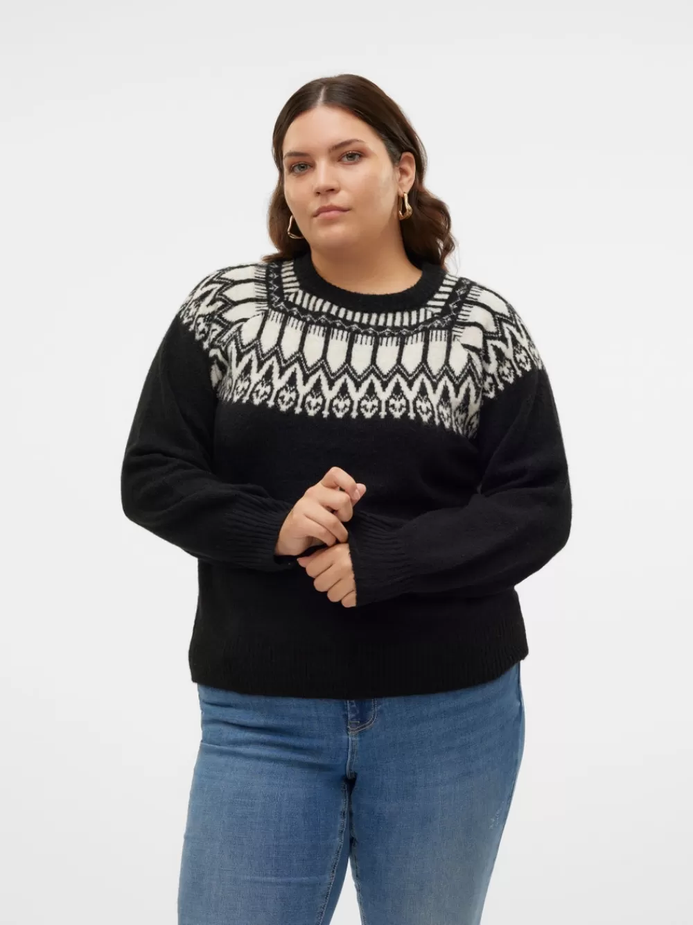 VERO MODA VMCSIMONE Neulepuserot Black Discount