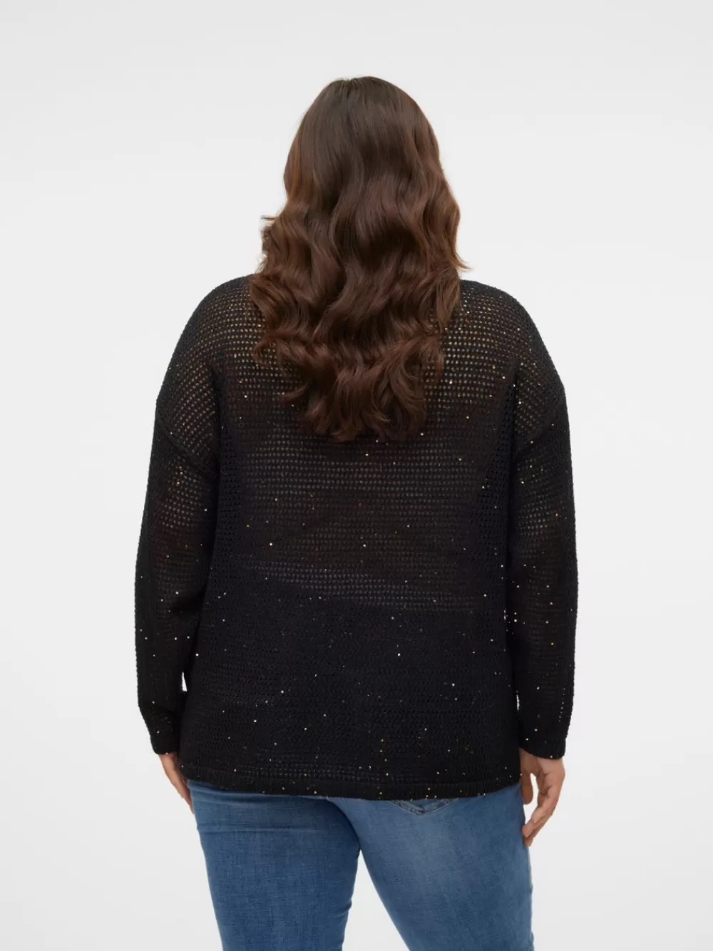 VERO MODA VMCSLOANE Neulepuserot Black Best