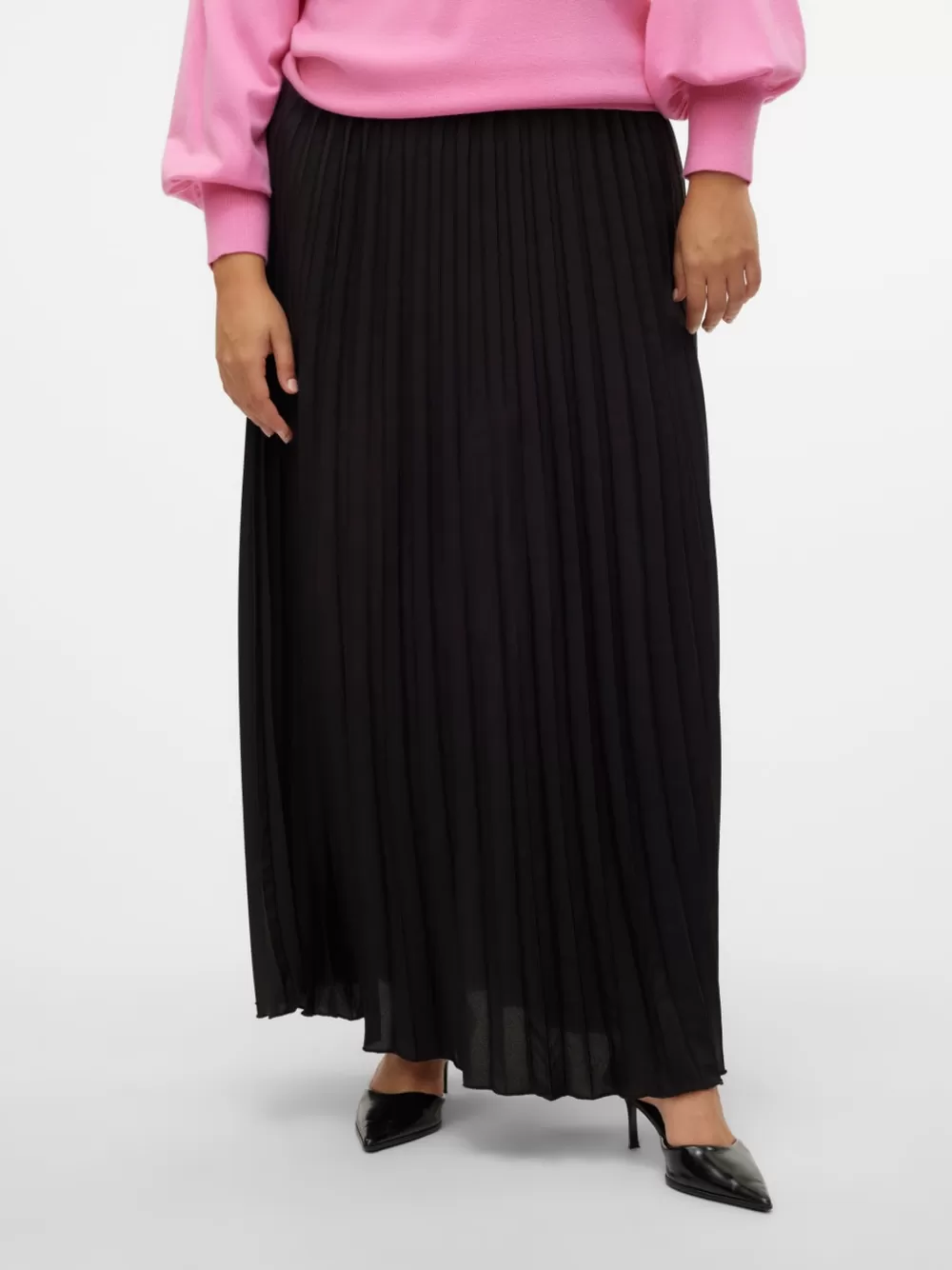 VERO MODA VMCSOMA Normaali vyötärö Pitkä hame Black Sale