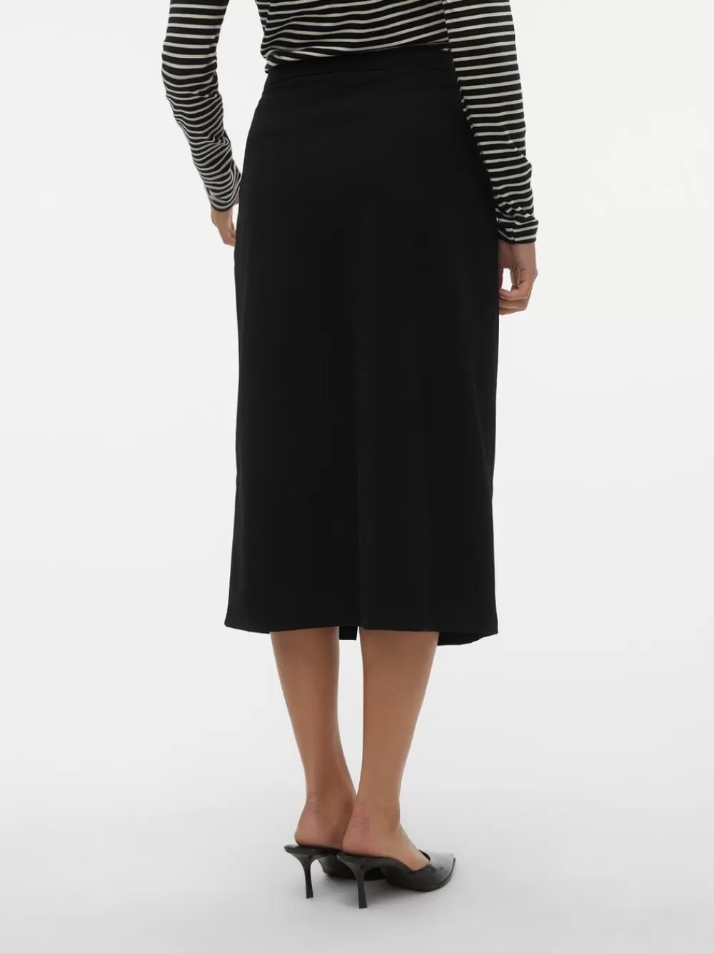 VERO MODA VMCUBA Pitkä hame Black Hot