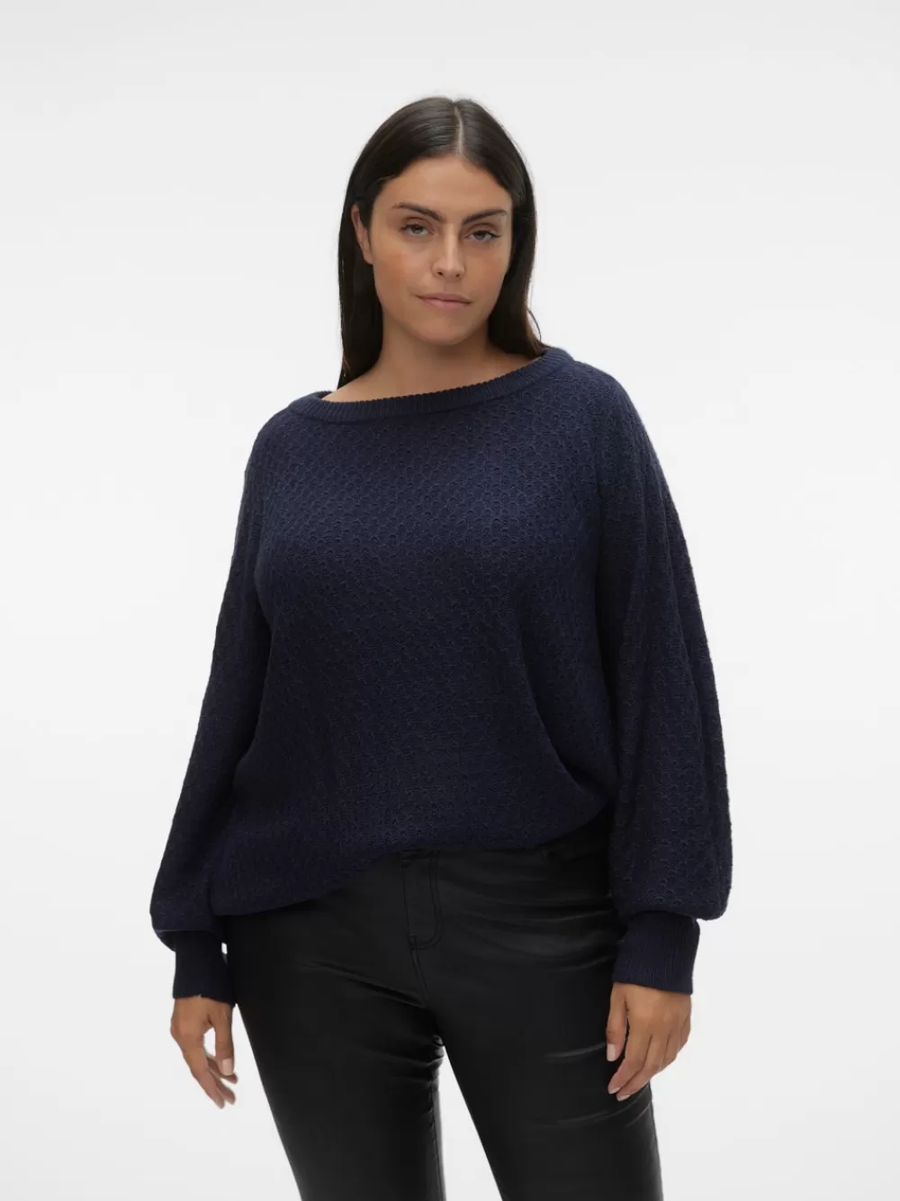 VERO MODA VMCWAFFY Neulepuserot Navy Blazer Best Sale