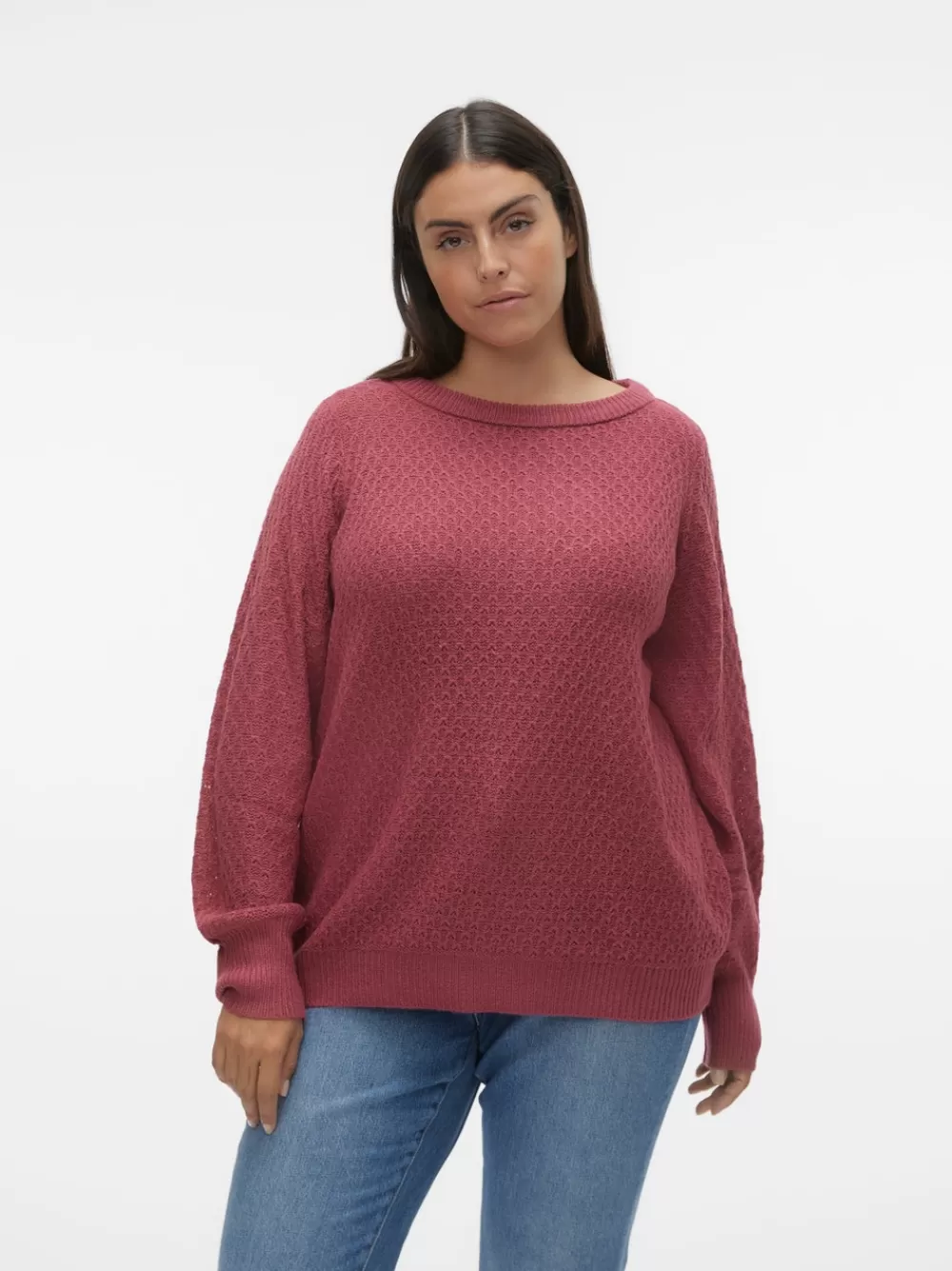 VERO MODA VMCWAFFY Neulepuserot Dry Rose Sale