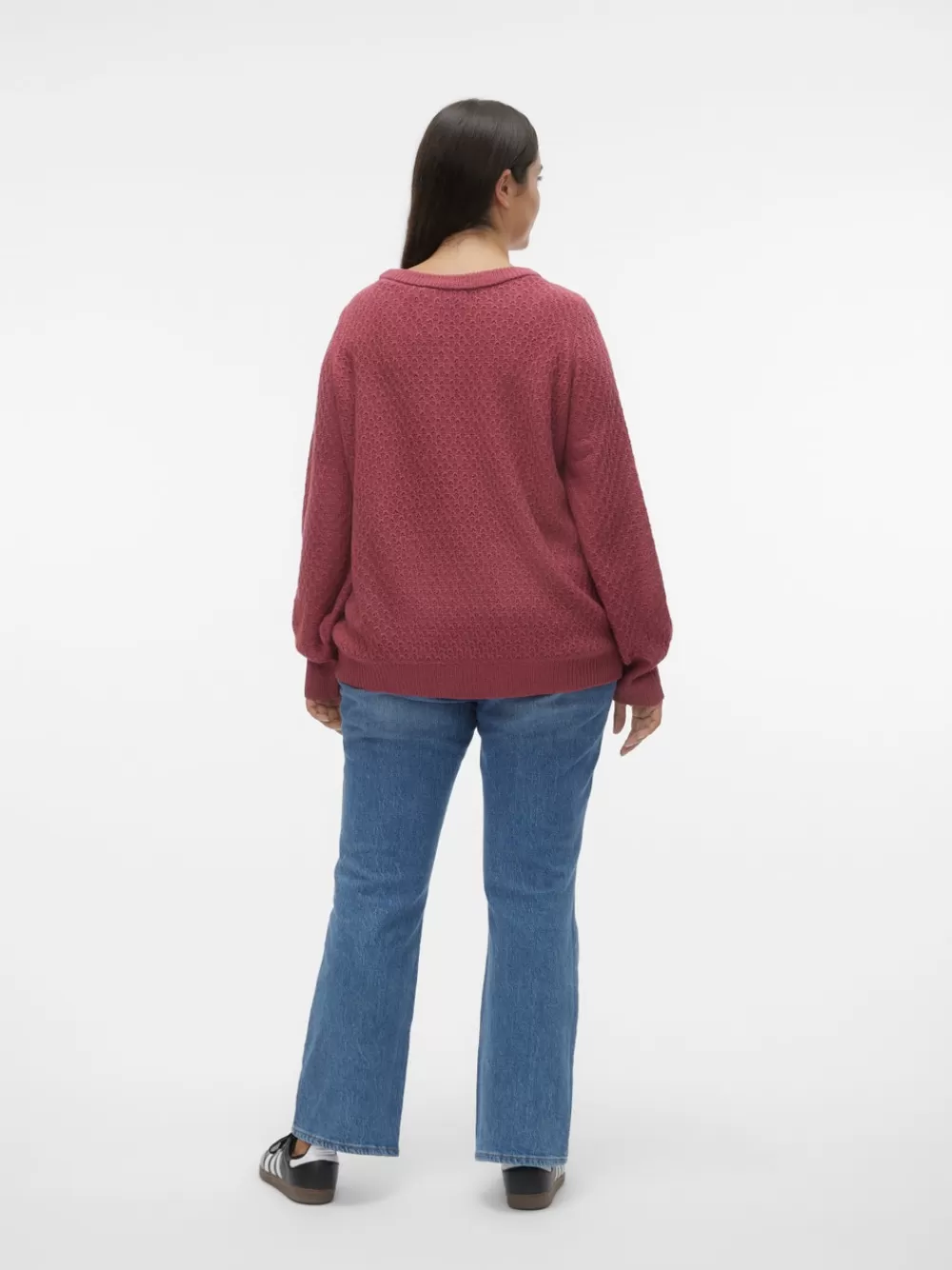 VERO MODA VMCWAFFY Neulepuserot Dry Rose Sale
