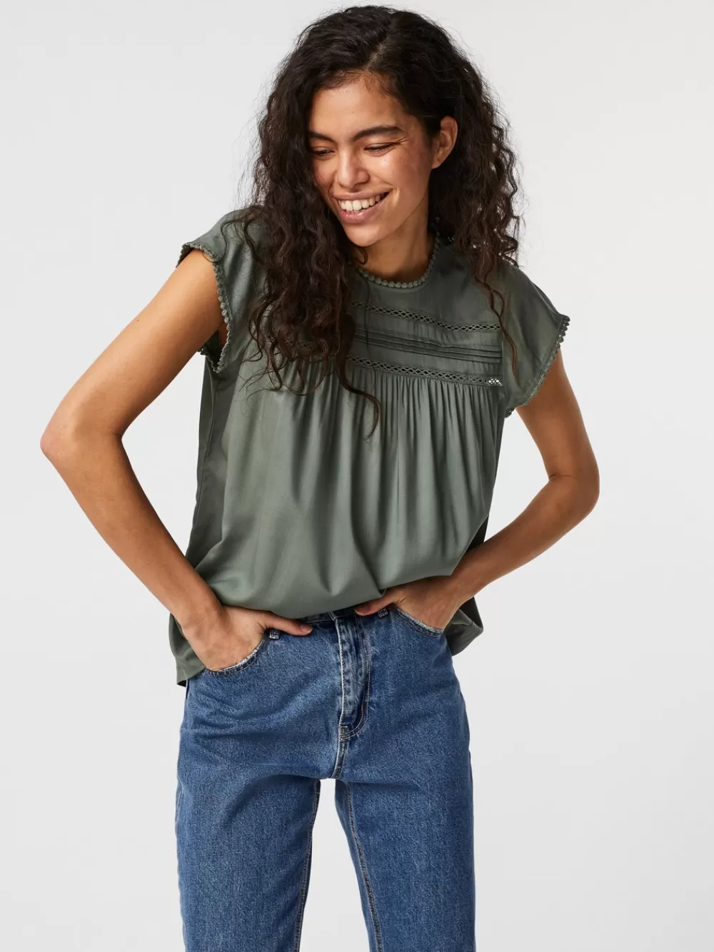 VERO MODA VMDEBBIE Topit Laurel Wreath Fashion