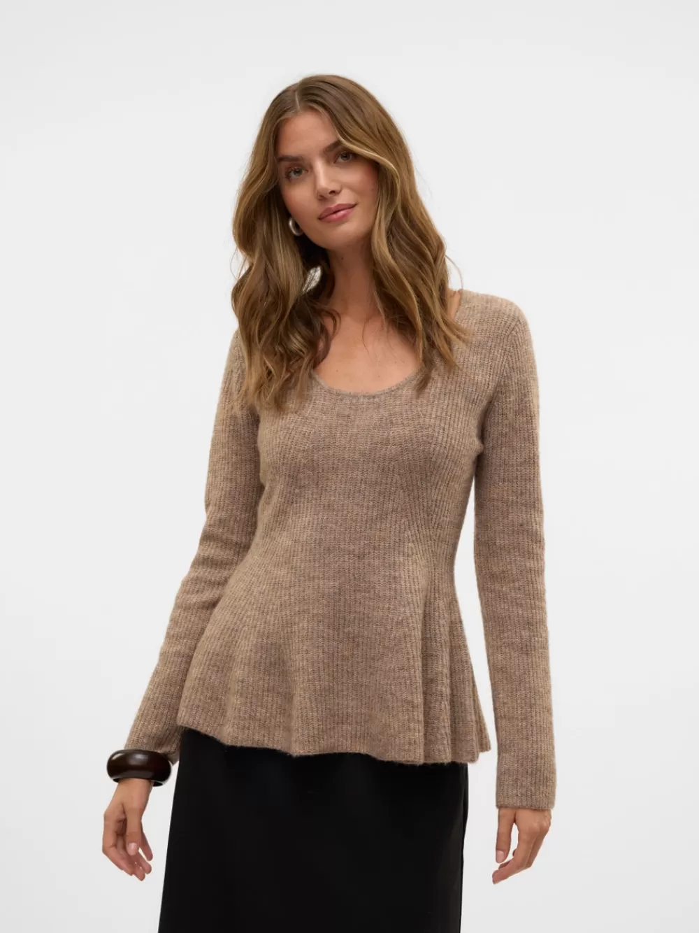 VERO MODA VMDESMA Neulepuserot Silver Mink New